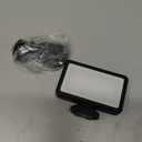 Kiwifotos Mini LED Video Light for Sony ZV-1F ZV1F ZV-1 II ZV1 ZV-E10 II ZVE10 Canon PowerShot V1 EOS R50 V & More Cameras, Flash Attachment Accessories for Vlog Shooting Record, Portable Rechargeable (Black)