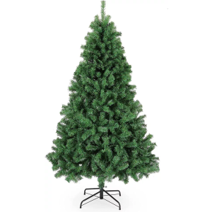 4FT Christmas Tree Pine Bushy Green Artificial Xmas Tree With Metal Stand Decor