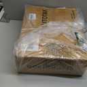 TUTOTAK Bar Cart - Serving Cart for Home - Microwave Cart, Drink Cart, Mobile Kitchen Shelf with Wine Rack and Glass Holder, Rolling Beverage Cart 13"D x 23.7"W x 32.7"H