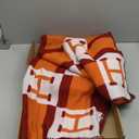 h Blanket Soft Fleece Sofa Throw Blanket for Women Couch Bed Plush Wool Stitch Flannel Cozy Large Comfy Quilt Aesthetic New Home Living Dorm Bedroom Decor Travel Essentials Gifts (Red)