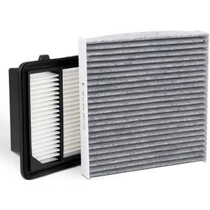 Cabin and Engine Air Filter Kit Compatible with Honda Hybrid Model | 2014-2022 Accord, 2020-2022 CR-V Replaces#80292-TF0-G01,CF11182,80291-T5R-A01