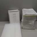 SEE SPRING XX-Large Shoe Storage Box Fit Size 14, Clear Plastic Stackable Shoe Organizer for Closet, Space Saving Sneaker Shoe Rack Containers Bins Holders for Entryway, 12 Pack Clear