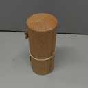 Jesus Statue Wood Sculpture, Christian Wooden Sculptures Three-Sectional Cylinder Design, Jesus Figurines Religious Jesus Wood Carving, Catholic Home Office Decor, Serenity Prayer Boxwood