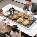 35.415.4 in Heat Resistant Mat for Food Warming Mats, Heat Resistant Mats for Countertop Reflects 95% of Heat, Waterproof and Oilproof Hot Pad With Non-slip Bottom for Air Fryer, Coffee Maker, Oven
