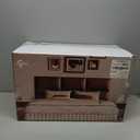 Light Brown Wall-Mounted Upholstered Headboard Panels, Faux Leather, 24x12 Inches, Pack of 12  DIY Soundproof Wall Padding for Full, Queen, or King Beds, Modern Wall Dcor, Easy to Clean