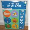Seasonal Critter Bingo Game 4PCS