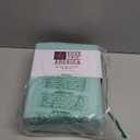 BED INC Road Trip America Jersey Sheets Twin Set - Cotton (3 Pieces) Deep Pockets T-Shirt Soft Knit Stretchy Jersey Sheets - 1 Flat 1 Fitted 1 Pillowcases (Classic Mint, Twin)