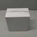 72 Pack White Plastic Plates, 7" Disposable Wave Salad/Dessert Plates Elegant Heavy Duty Plate for Party, Wedding, Thanksgiving, Christmas