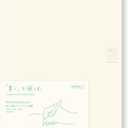 DESIGNPHIL Midori 15313006 Notebook, MD Notebook, Journal, A5, 1 Page Per Day, Dot Square A
