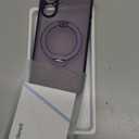 Upgraded Magnetic for iPhone 16 Case,[Unbreakable & Magnetic Stand] [Military-Grade Protection] [Phone Case Compatible with MagSafe] Slim Translucent Matte Shockproof Phone Cover,Deep Purple