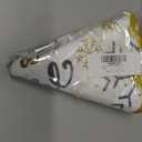 Christmas Snowflake Placemats Set of 4 Scalloped Let it Sonw Cotton Linen Placemats 13.5 Inch Embroidery Winter Table Mats for Christmas Xmas Party Supplies Home Kitchen Dining Table Decorations