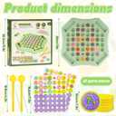 2026 Fruit Turn Around Chess Strategy Chess Game, DIY Fruit Matching Chess Boards,Chess Game for Kindergarten Gathering Activity