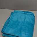 Bedsure GentleSoft Fleece Throw Blanket Teal - 300GSM Blankets for Couch, Sofa, Bed, Soft Lightweight Plush Cozy Throws for Toddlers, 50x60 inches