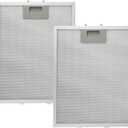 2 Pack W10169961A Range Hood Filter Replacement 5 Layer Aluminum Mesh Hood Grease Filter Fit for Whirlpool, Kitchen Aid, Jenn-Air Range Hoods