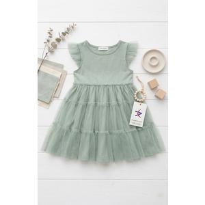 Arshiner Toddler Girls Dress Ruffle Sleeveless Tiered Swing Twirly Dresses Cute Summer Beach Sundress Size 3