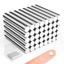 Small Magnets for Crafts, 800 Pack 6x2 mm Round Magnetic Rare Earth Neodymium Magnet for Home Kitchen Office School 3D Printing Handcrafts Refrigerator