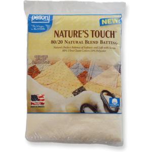 Pellon Natures Touch Natural Blend 80/20 Batting, Crib-Sized 45 in. x 60 in. Packaged