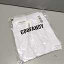 COOFANDY Mens Athletic Running Shorts 9" Lightweight Quick Dry Drawstring Mesh Gym Shorts with Zipper Pockets (White) M
