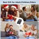 Wireless Induction Speaker 5-in-1 Bluetooth Speaker with Phone Stand, Father's Day Present, Stereo Sound 8 RGB Ambient Light, 360° Rotation Adjustable Desktop Stand for iOS Android