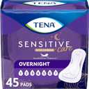 TENA Intimates Overnight Pad, 2 Packs of 45 Count (90 Count)