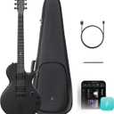 Enya Electric Guitar Nova Go Sonic Smart Electric Carbon Fiber Guitarra with 10W Wireless Speaker, Onboard Presets, All-in-One Portable Rig for Street Performers & Home Studios