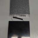 Rv Jack Blocks Pads Stabilizing Outrigger Pads Black Rv Leveling Stackable Waterproof Handle for Tow, Service Truck, Trailer, Crane, Wrecker Landing Gear(2 Pcs,8 x 8 x 0.7 Inches)