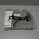 Toilet Rugs U Shaped Bathroom Rug,Machine Washable Non Slip Quick Dry Super Absorbent Ultra Thin Toilet Mats for Bathroom Toilet.Grey,1'8"x2'(20x24inch)