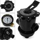 SP071620T Multiport Control Valve Replacement for Hayward Pro Series Sand Filter S270T2 S310T2 S360T2, Vari-Flo Top-Mount 2 Inch with Clamp