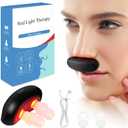 Red Light Nasal Therapy Device | Red Light Therapy for Nose & Sinuses | Nasal Red Light Therapy for Congestion, Allergy Defense & Sinus Support | USB Rechargeable, Portable