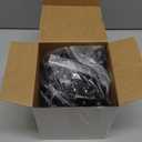 100 Pcs 4 Inch Ball Bungee Cords Tarp Tie Downs Bungee Cords with Balls Heavy Duty Outdoor Tarp Straps for Canopy Shelter Camping Cargo Tent Poles UV Resistant (Black)