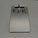 Sunnyclip Aluminum Clipboard with Storage(Memo Size), Recycled Metal Form Holder Binder Fits Paper Size up to 5.66 x 9.5 inches, A5 Size