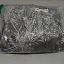 BINQOO 2026 New Year Eve Backdrop Black Happy New Year Photo Background City Night Scene Countdown Cheer to 2026 Party Decorations Banner Booth Props (Black, 7x5FT(82 x 59 inch))