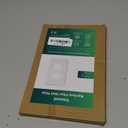 4-Pack Classic Beadboard Duplex Outlet Cover Plate, Decorative Pure White Switch Plates and Outlet Covers, Natural Bamboo Fiber Wall Plates for Electrical Outlets, 1 Gang Receptacle Cover