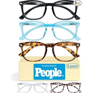 CCVOO Reading Glasses for Women, Eye glasses, Blue Light Readers for Women, Cheaters