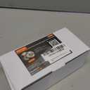 BESTTEN Keyed Entry Door Knob with Lock, Interior and Exterior Door Lock, Standard Ball, Satin Nickel