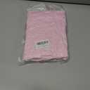 Sunflower Jacquard Armless Chair Cover, Elastic Criss Cross, Mid Back Wide Seat (Pink)