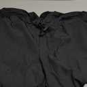 QBK High Rise Yoga Scrub Pants Women - Straight Wide Leg Uniform Pants with Cargo Pocket, Anti-Wrinkle & Knit Yoga Waistband XL