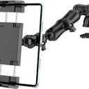 PLDHPRO Tablet Holder for Car Dash, 2-Stage iPad Mount Stand for Dashboard Windshield with Vacuum Suction Cup Compatible 5.1'' - 15.6'' Phone Galaxy Tab, Truck Accessories