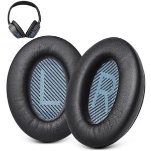 Ear Pads Replacement for Bose SoundLink AE2 - GEVO Earpad Cushions for SoundLink AE2 / SoundLink Around Ear ii Wireless Headphones with Premium Protein Leather Noise Isolation Memory Foam (Black)