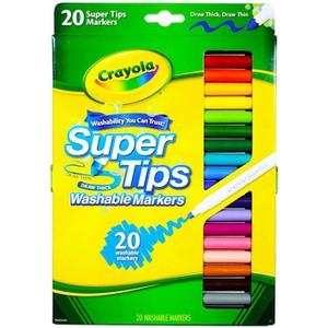 Crayola Markers Super TIPS-20/PKG