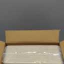 ECOLipak 100 Pack Compostable Square Plates, 10 inch Disposable Paper Plates Made of Sugacane, Eco-friendly Heavy Duty Biodegradable