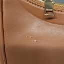 Shoulder Bags for Women, Cute Hobo Tote Handbag Mini Clutch Purse with Zipper Closure (Large, Brown)