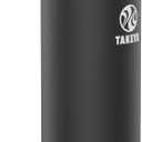 Takeya Actives Stainless Steel Water Bottle, Insulated Spout Lid, Keeps Drinks Cold 24 Hrs, Leakproof, Durable, Dishwasher Safe, Ideal for Gym, Travel, Fits Most Cup Holders, 24 oz/Onyx