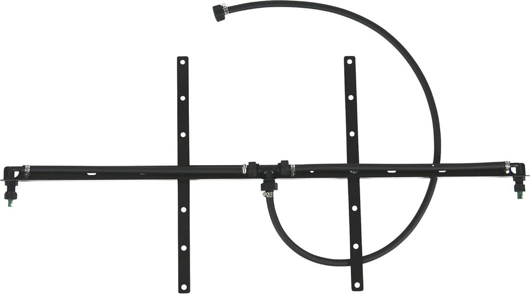 Chapin 6428 ATV Boom Kit with 7 Ft. Spray Pattern, Adjustable Height Brackets, Powder Coated Steel Frame, Fits Most ATV and Lawn Trailers, Black