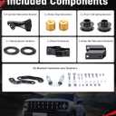 Richeer 2.5" Leveling Lift Kits for 2011-2023 F250/F350/F450, Suspension Lift Kit 2.5'' Front Strut Coil Spacer with Track Bar Relocation Bracket for F250/F350/F450 Super Duty Trucks
