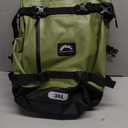 Motorcycle Saddle Bag, 30L Waterproof Motorcycle Tail Bag, 2 Size and 3 Color Options Travel Bag, PVC Bag, Rear Seat Bag, Field Green GT-30GN