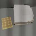 60 Pcs Bakery Boxes with Window, 6 x 6 x 3 Inches, White Cookie & Pastry Boxes for Baked Goods