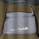 HolidayIdeas White Spandex 72in Round Table Cloths for Wedding, 6ft Fitted Stretch Table Skirts 132 Inch, Wrinkle Free Ruffle Design Tablecloths for Banquets, Trade Shows, Parties, Events, 4 Pack