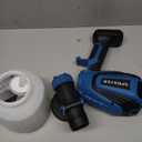 Cordless Paint Sprayer for Dewalt 20V MAX Battery Electric Spray Paint Gun with High Capacity Container Easy to Clean for House Painting Blue(Not Include Battery)