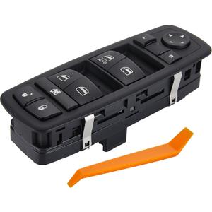 8 + 13 Metal Pins Power Window Switch.Fits for 2011-2016 Dodge Journey Driver Side Control Door vidrios Master Switch 68084001AD